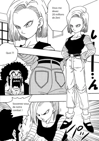 [Yamamoto] 18-gou to Mister Satan!! Seiteki Sentou! (Dragon Ball Z) [French] manga cover