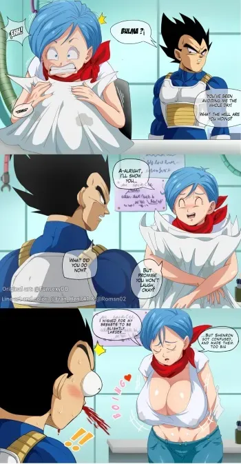 [FunsexyDB] Bulma's New Boobs (Dragon Ball Super) manga cover