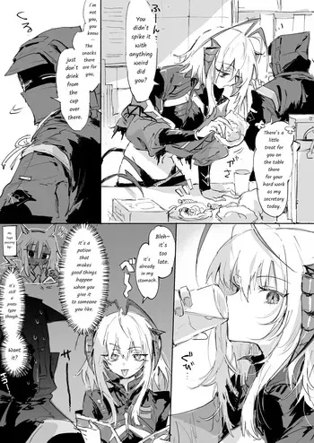 [Rapisu] Wiš'adel & the Doctor (Arknights) [English] [RagsSgar_Translations] manga cover