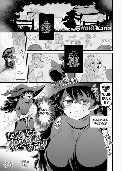 The Heartthrobbing Won't Stop! manga cover