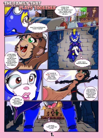 [neokat] The Family That Plays Together manga cover