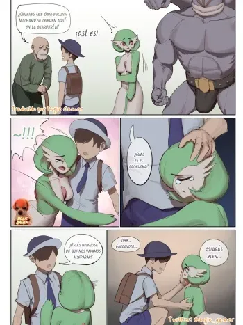 [wjs07] Gardevoir at the Daycare (Spanish) [Dogie Gamer] manga cover