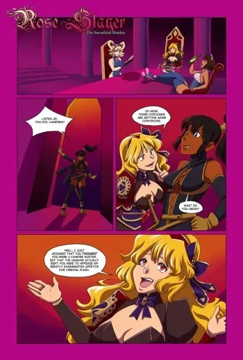 [GlanceReviver] Rose Slayer: Part 3 - The Sacrafticial Maiden manga cover