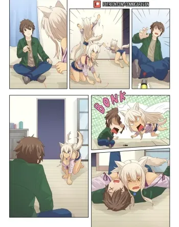 [CommCaravan] Nekopara Body Swap Comic | Nekopara, échange de corps [French] [Les Poroïniens] manga cover