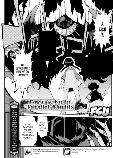 How They Fap in Parallel Worlds Ch.7 manga cover