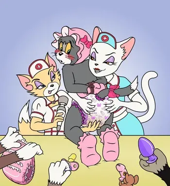 Tom and Jerry - Baby Puss (tokimeki4040) manga cover
