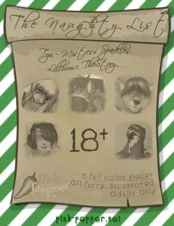 [Pink Pepper (Various)] The Naughty List: Male Edition manga cover