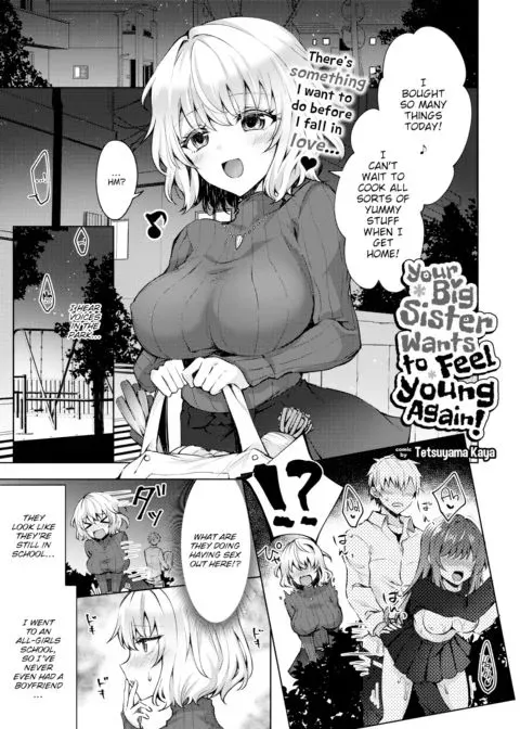 Your Big Sister Wants to Feel Young Again! manga cover
