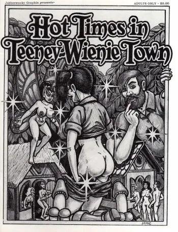 Hot Times In Teeney-Wienie Town manga cover