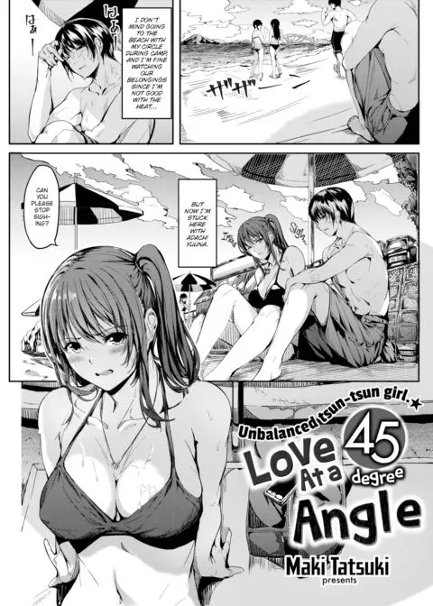 Love at a 45 Degree Angle manga cover