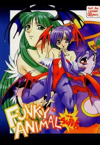 (C52) [Tange Kentou Club (Various)] Funky Animal The Super (Darkstalkers) manga cover
