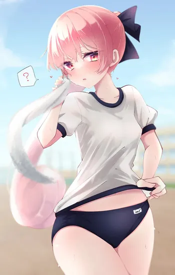 [うさぎ兎さめ] 体操服ネネカさん manga cover
