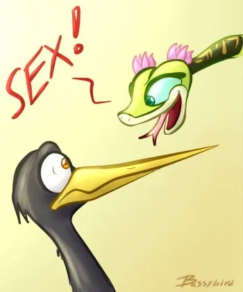 [BassyBefuddle] Master Crane & Viper (Kung Fu Panda) manga cover