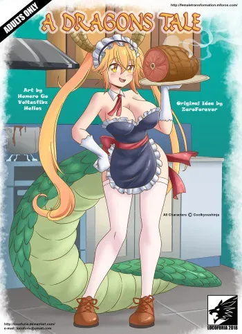 [Locofuria] A Dragons Tale (Kobayashi-san-chi no Maid Dragon) manga cover