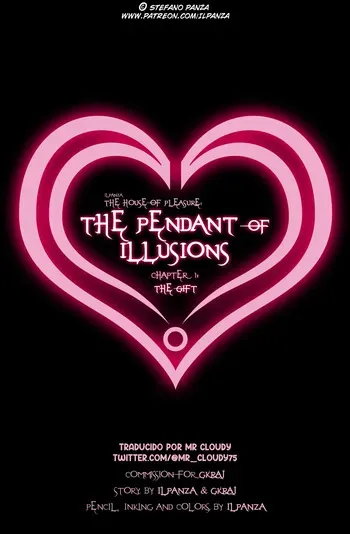 [IlPanza] The House of Pleasure: The Pendant of Illusions, Chapter 1: The Gift (Spanish) manga cover
