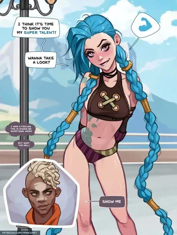 [Olena Minko] Jinx's Super Talent (Arcane: League of Legends) manga cover
