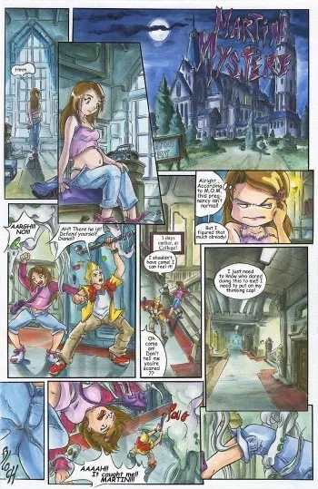 [Passage] Martin Mystery [English] manga cover