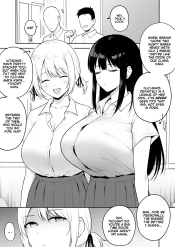 Class de Nibanme ni Oppai ga Ookii Onna Tomodachi | Female Friend with the Second Biggest Boobs in Class manga cover