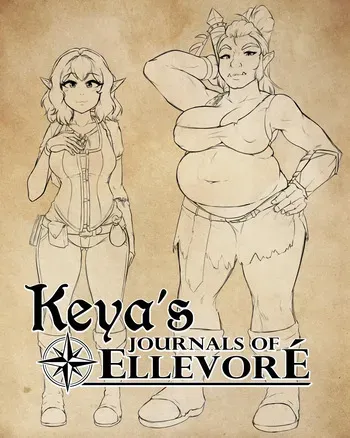 Starcross Keya's Journals of Ellevoré manga cover