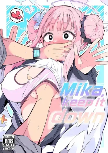 (C102) [Miracleburn (Himiya Zyo-zu)] Mika, Koe Osaete | Mika, Keep it Down (Blue Archive) [English] manga cover