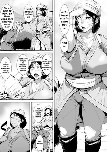 [AKYS Honpo] Mura no Insyuu de Seikyouiku wo一 Syuukan Zissen Suru Kaa-tyan｜La Mamá que Pone en Práctica la Educación Sexual Durante una Semana por una Antigua Costumbre del Pueblo [Spanish] [Hta scan] manga cover