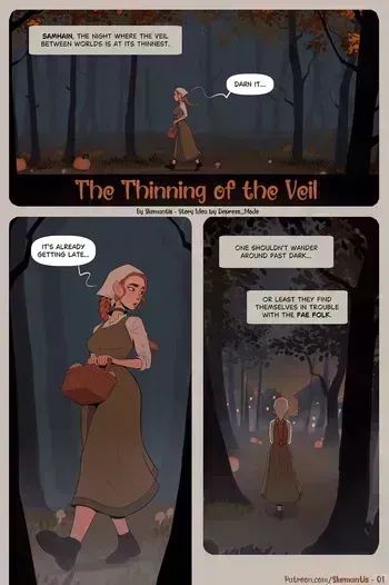 [Skemantis] The Thinning Of The Veil manga cover