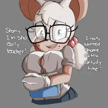 [inuyuru] Big-Tittied Nerd Rouge (Sonic the Hedgehog) [Ongoing?] manga cover