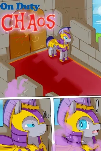 [Saurian] On Duty CHAOS (My Little Pony: Friendship Is Magic) manga cover
