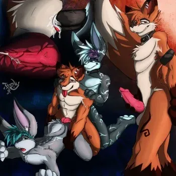 Gay Furrys manga cover