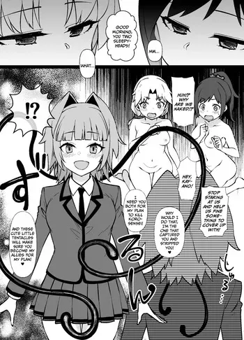 [Kusayarou] Assassination Classroom MC – Kayano & Hayami & Yada: Pleasure Tentacles Infiltrate the Cells [English] manga cover