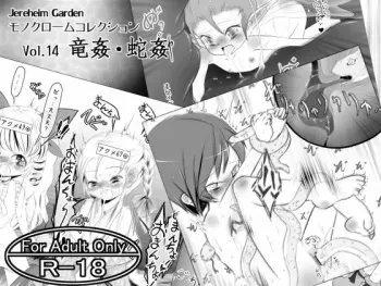 [Jereheim Garden (Midoriko)] Jereheim Garden Monochrome Collection Vol. 14 Ryuukan Hebikan manga cover