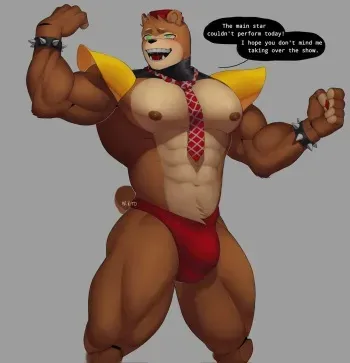 [MR K-TO] Nedd Bear (Freddy Fazbear's Pizzeria Simulator) manga cover