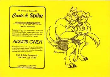 [Eric W. Schwartz] An Evening At Home With Carli And Spike manga cover