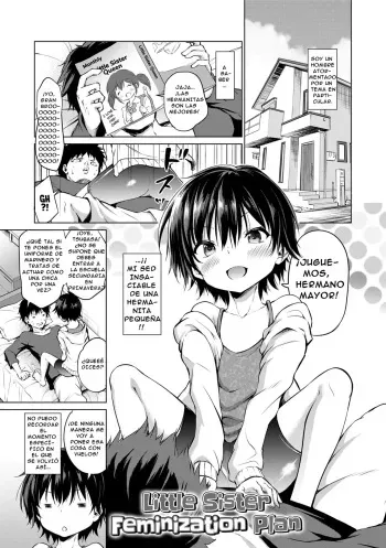 [Airandou] Imouto Mesu Ka Keikaku | Plan De Feminización De La Hermanita (Mesukko Daisuki) [Spanish] [Nid] [Decensored] [Digital] manga cover