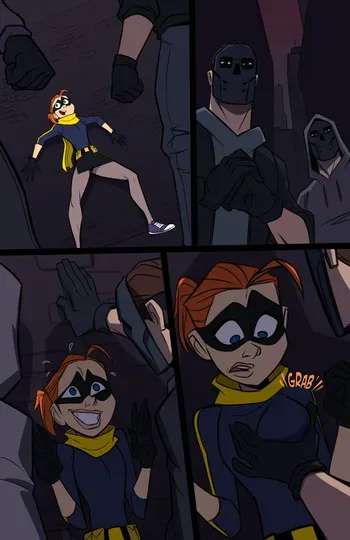 [Stickymon] Dc Comics - Year One Batgirl manga cover