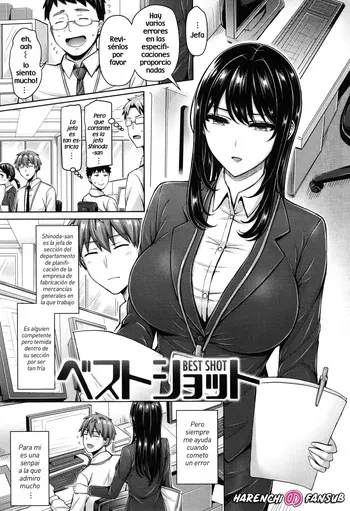 [Okumoto Yuuta] Best Shot | El Mejor Tiro (Pai♥Parade) [Spanish] [Digital] [Decensored] [Harenchi no Fansub] manga cover