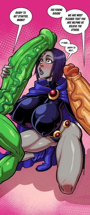 [Fontez] Give a Hand (Teen Titans) manga cover