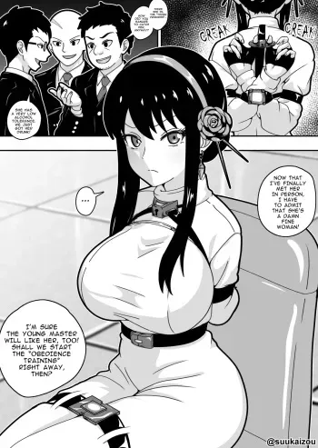 Yor Forger erotic manga manga cover