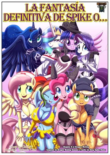 [Palcomix] La Fantasía Definitiva de Spike O El Harem del Rey Dragón | (My Little Pony: Friendship is Magic) (Spanish) [kalock] manga cover