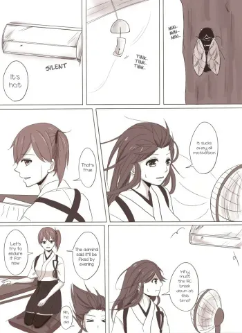 [Oga] Ase to Futon to Kaga-san to | Sweats, Futon, Kaga-san and (Kantai Collection -KanColle-) [English] [Dynasty Scans] manga cover