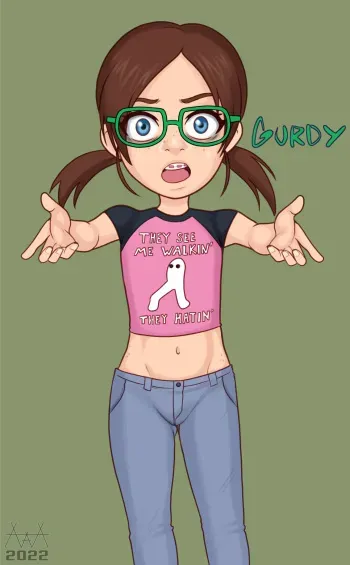 [aaaninja] Gurdy & Becky (Original Characters) manga cover