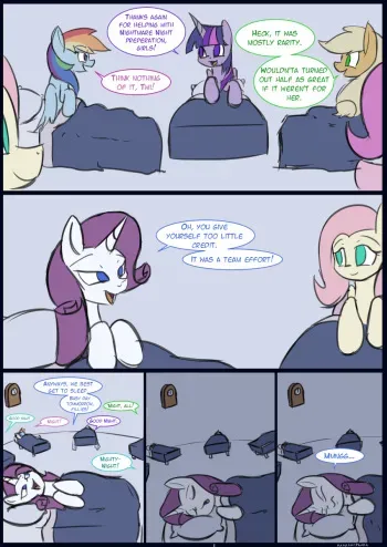 [Kanashiipanda] Royal Nightmare (My Little Pony: Friendship is Magic) manga cover
