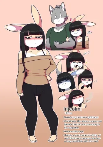Injeolmi and Nene manga cover