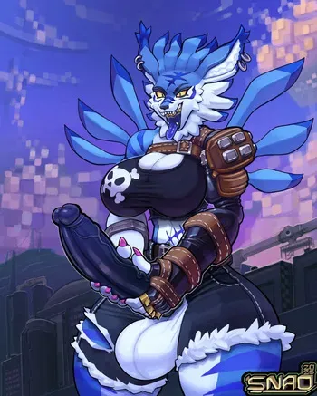 [Snao] Weregarurumon (Digimon) manga cover