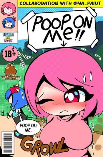 Poop on me manga cover