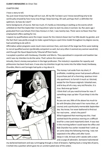 [Simon Benson] Clara's Menagerie Part 1 (English text) manga cover