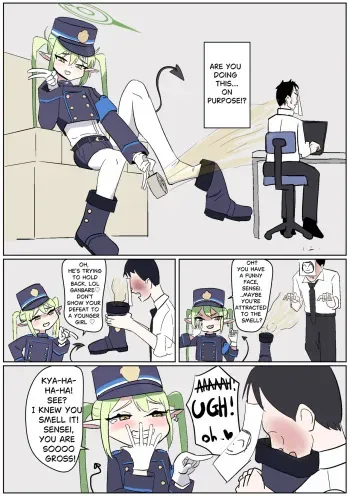 Nozomi Makes Me Understand with Her Feet Odor manga cover