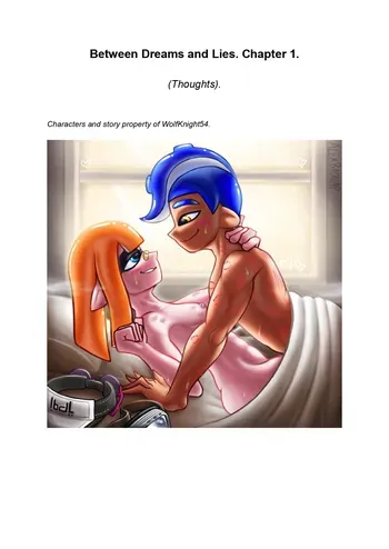 [WolfKnight54] Between Dreams and Lies. Chapter 1. Thoughts. (English) manga cover