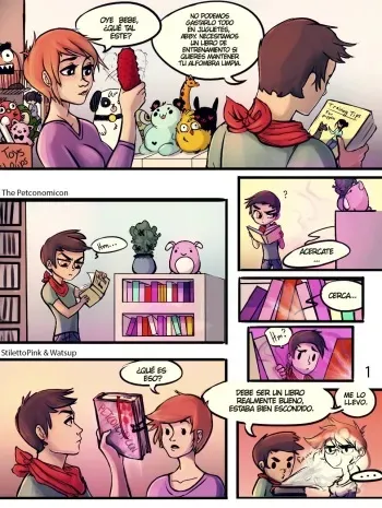 [StilettoPink, Watsup] The Petconomicon (Spanish) manga cover