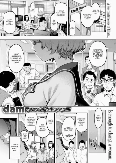 All I Did Was Wear My Skirt Short - Part 1 manga cover